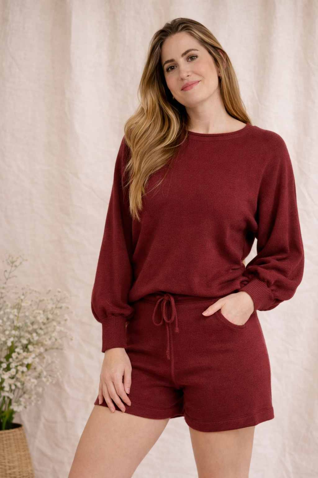 Dark Rose Lounge Set